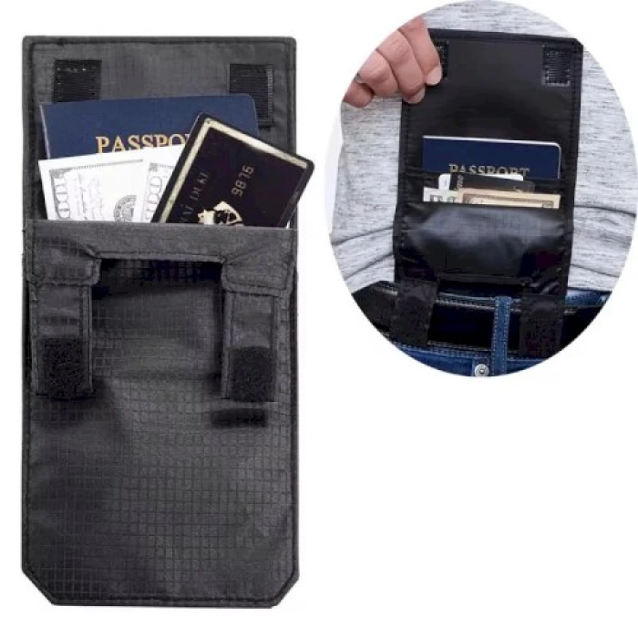 Belt Wallet Hidden Wallet Belt for Travel Anti Theft Money Belt for Men Women