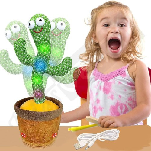 Dancing Cactus Talking Toy  ( ড্যান্সিং ক্যাকটাস খেলনা )🌵